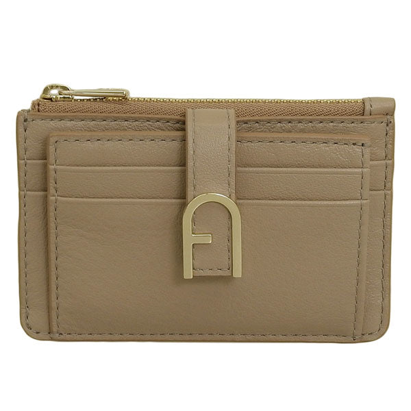 フルラ カードケース レディース パスケース 定期入れ コインケース 小銭入れ レザー ベージュ フロー FLOW M CARD CASE WP00403BX20451257S FURLA