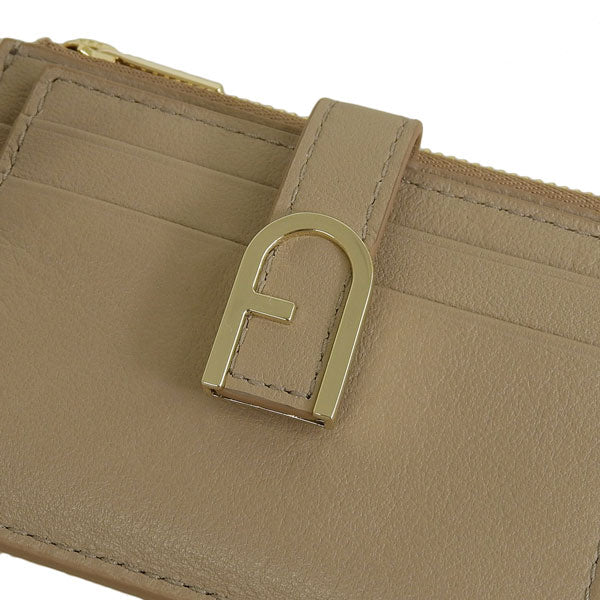 フルラ カードケース レディース パスケース 定期入れ コインケース 小銭入れ レザー ベージュ フロー FLOW M CARD CASE WP00403BX20451257S FURLA