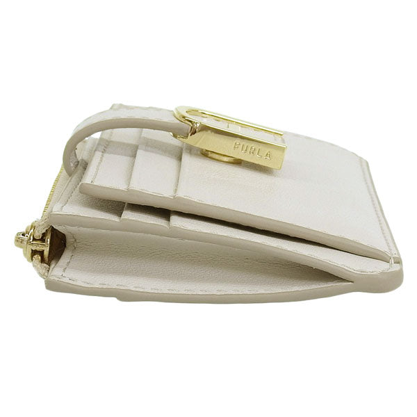 フルラ カードケース レディース パスケース 定期入れ コインケース 小銭入れ レザー ホワイト フロー FLOW M CARD CASE WP00403BX20451704S FURLA