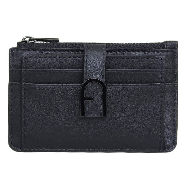 フルラ カードケース レディース パスケース 定期入れ コインケース 小銭入れ レザー ブラック フロー FLOW M CARD CASE WP00403BX2045O6000 FURLA