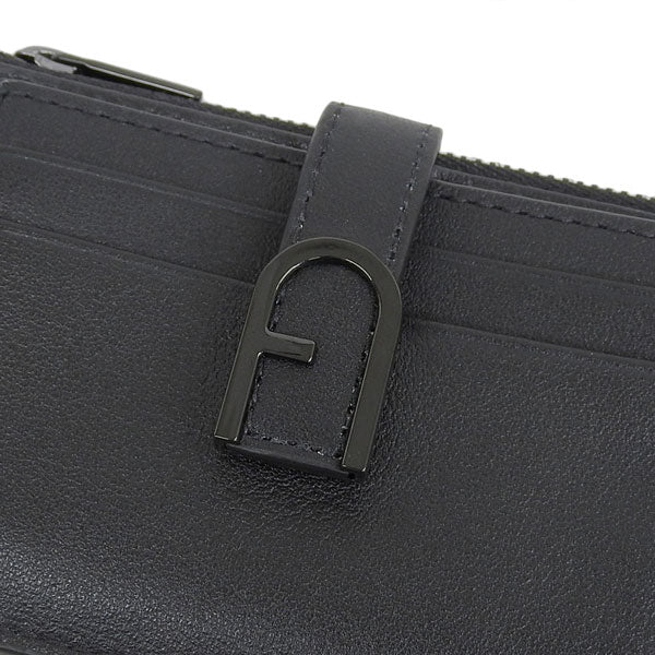 フルラ カードケース レディース パスケース 定期入れ コインケース 小銭入れ レザー ブラック フロー FLOW M CARD CASE WP00403BX2045O6000 FURLA
