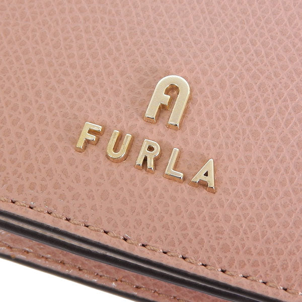 フルラ 名刺入れ カードケース レディース レザー ピンク カメリア FURLA CAMELIA BUSINESS CARD CASE WP00408ARE0003401S