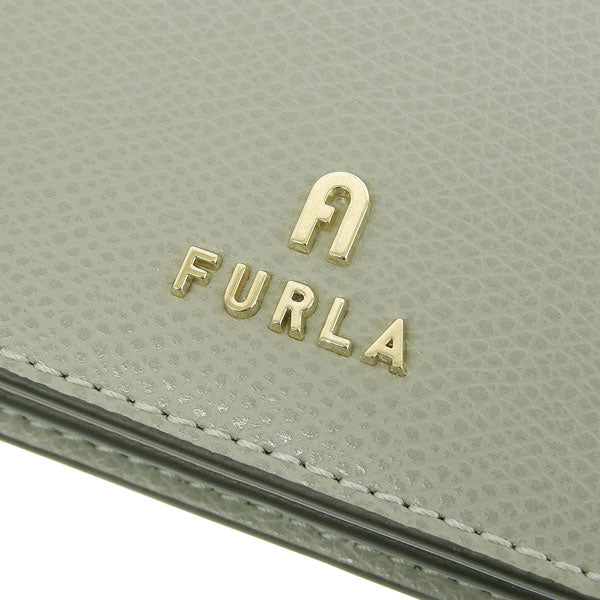 フルラ 名刺入れ レディース カードケース アウトレット レザー グレー×ベージュ カメリア FURLA CAMELIA BUSINESS CARD CASE WP00408ARE0003573S