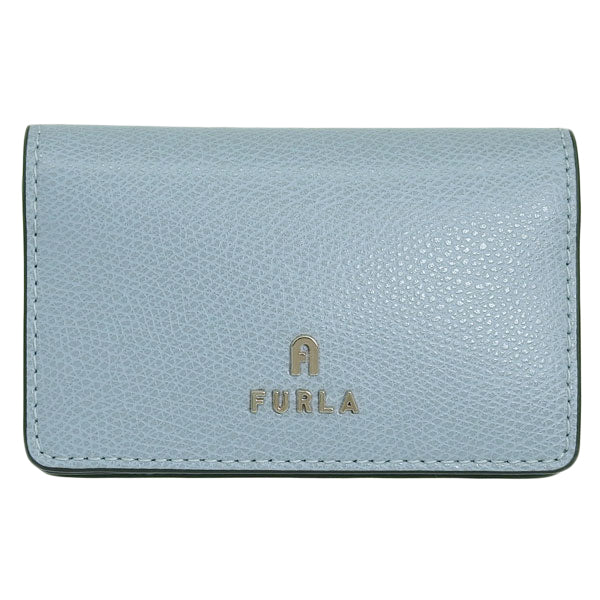 フルラ 名刺入れ レディース カードケース レザー ブルー×ベージュ カメリア FURLA CAMELIA BUSINESS CARD CASE WP00408ARE0003593S