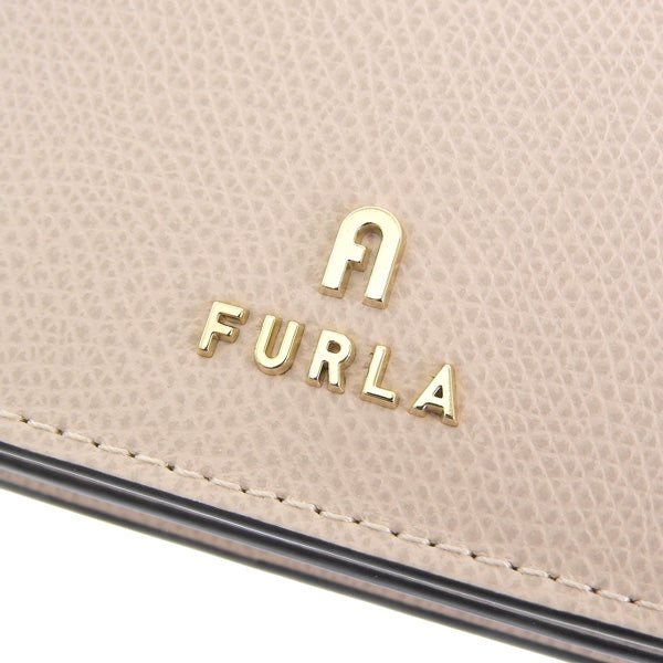 フルラ 小物 レディース カードケース レザー ベージュ FURLA CAMELIA BUSINESS CARD CASE WP00408ARE000B4L00 FURLA