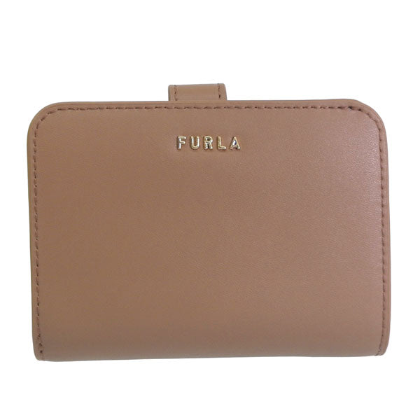 フルラ 財布 レディース 二つ折り財布 アウトレット レザー ダークベージュ CLASSIC COMPACT S WALLET WP00443BX3104YU500