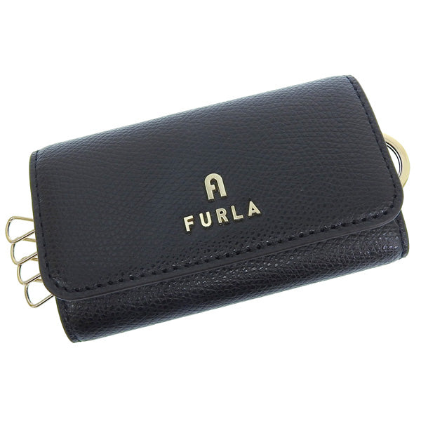 FURLA 黒 レザー キーケース FURLA フルラ キーケース レディース レザー おしゃれ かわいい