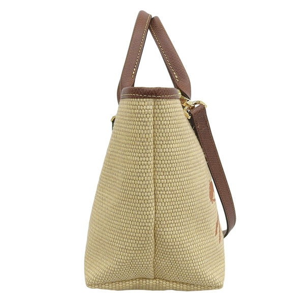 ロンシャン バッグ レディース トートバッグ ブラウン LE PANIER PLIAGE 10144-HZB-035 LONGCHAMP 母の日　土日祝も毎日発送します