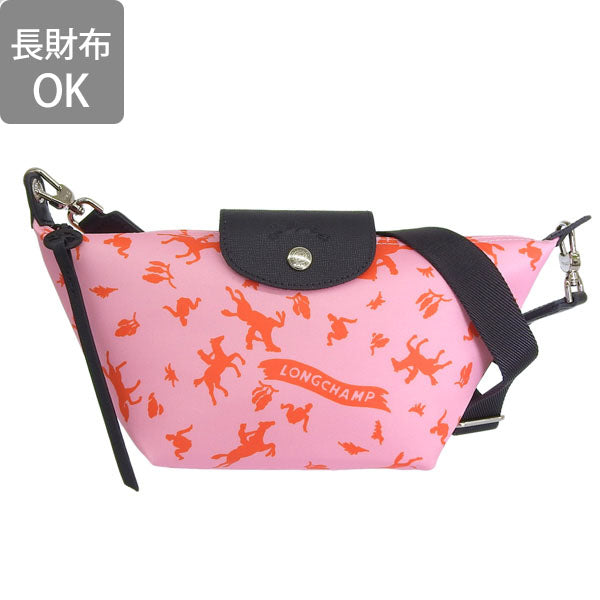 ロンシャン バッグ レディース ショルダーバッグ ピンク 10212-HDE-018 LONGCHAMP 母の日　土日祝も毎日発送します