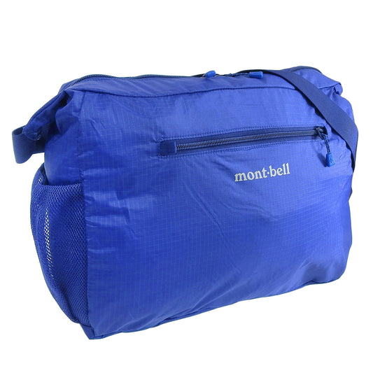 モンベル バッグ メンズ レディース ショルダーバッグ ナイロン ブルー ポケッタブル ライトショルダー M 1123970BL mont-bell A4対応