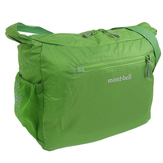 モンベル バッグ メンズ レディース ショルダーバッグ グリーン ポケッタブル ライトショルダー M 1123970GN mont-bell A4対応
