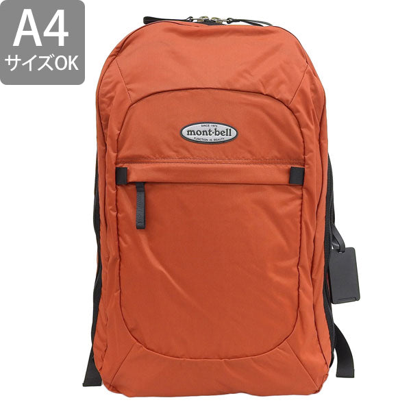 モンベル バッグ メンズ レディース リュック リュックサック バックパック 防災リュック A4対応 ナイロン レッド エマージェンシーパック35 1123988OGBR mont-bell