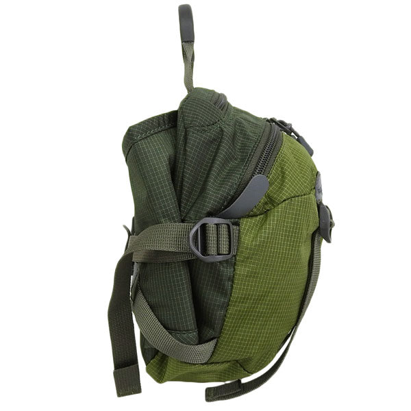 モンベル バッグ メンズ レディース ボディバッグ ウエストバッグ ナイロン グリーン トレールランバーパック Trail Lumbar Pack4 1133198THYM mont-bell