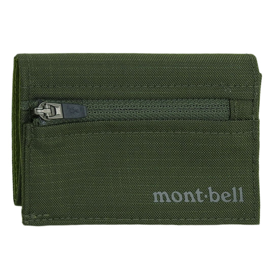 モンベル 財布 メンズ レディース 三つ折り財布 ナイロン ダークグリーン トレールワレット 1133248KHGN mont-bell