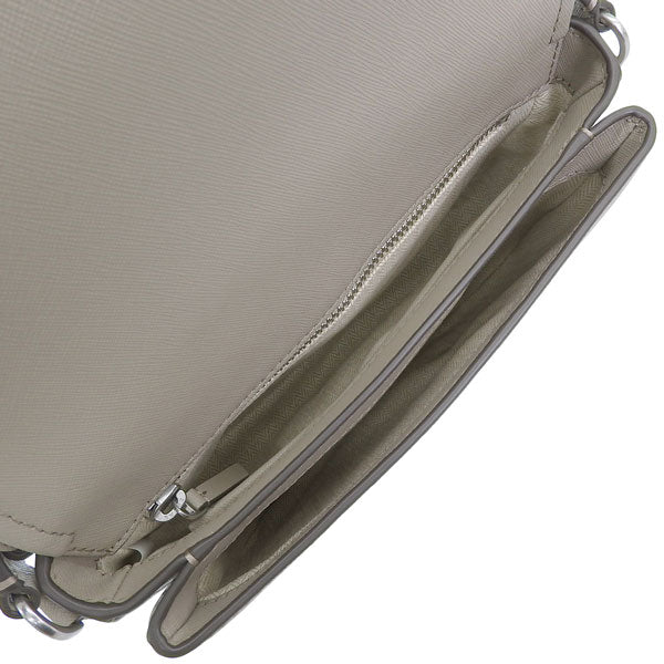 トリーバーチ バッグ レディース ショルダーバッグ アウトレット レザー グレー  EMERSON CROSSBODY 134839-083 TORY BURCH 母の日　土日祝も毎日発送します