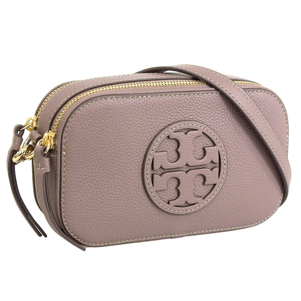 トリーバーチ バッグ レディース ショルダーバッグ OS レザー グレー MILLER MINI CROSSBODY 145667-093 TORY BURCH