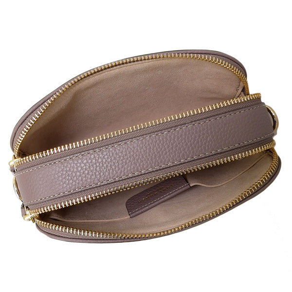 トリーバーチ バッグ レディース ショルダーバッグ OS レザー グレー MILLER MINI CROSSBODY 145667-093 TORY BURCH