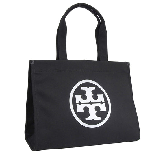 トリーバーチ バッグ レディース トートバッグ ブラック ELLA CANVAS TOTE 148792-001 TORY BURCH A4対応