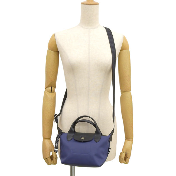 ロンシャン バッグ レディース 2WAY ハンドバッグ ナイロン ネイビー LE PLIAGE GREEN ENERGY 1500-HSR-006 LONGCHAMP 母の日　土日祝も毎日発送します