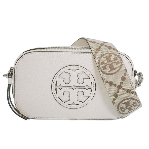 トリーバーチ バッグ レディース ショルダーバッグ レザー アイボリー MILLER MINI CROSSBODY BAG 150153-104 TORY BURCH