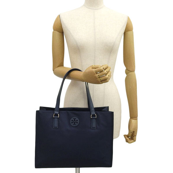 トリーバーチ バッグ レディース トートバッグ ナイロン ネイビー エラ ELLA SMALL NAYLON TOTE 160633-405 TORY BURCH