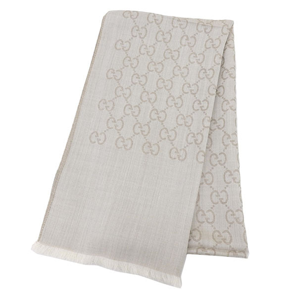 グッチ GUCCI グッチ GG柄 ストール 女性 レディース プレゼントライトベージュ ウール70％xシルク30％ 1659043g6469500 アウトレット ギフトケース付き