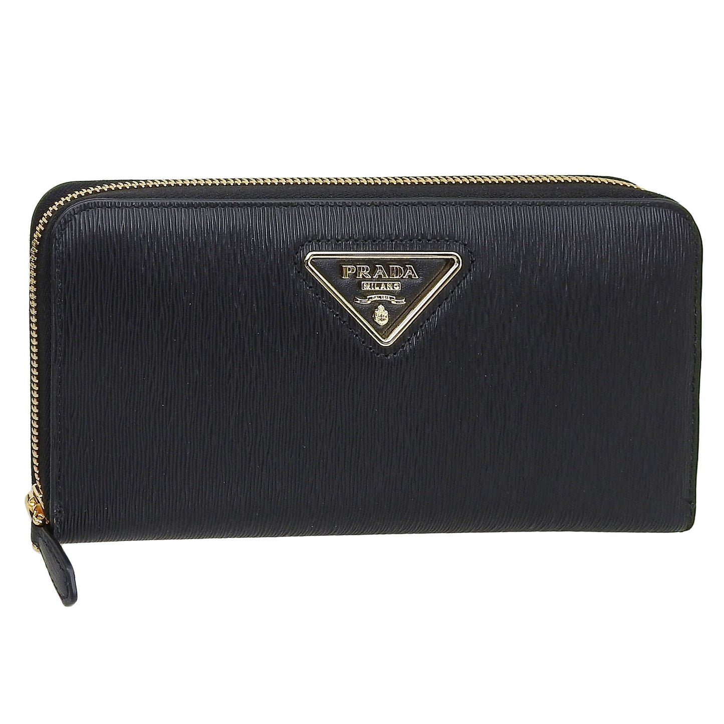 プラダ 財布 レディース 長財布 アウトレット レザー ブラック PORTAF.GRANDE LAMPO 1ML506 2CN0 F0002 NERO PRADA