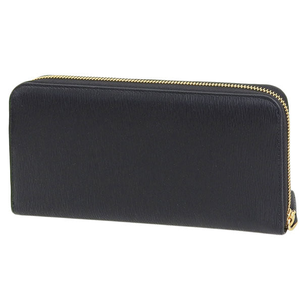 プラダ 財布 レディース 長財布 アウトレット レザー ブラック PORTAF.GRANDE LAMPO 1ML506 2CN0 F0002 NERO PRADA