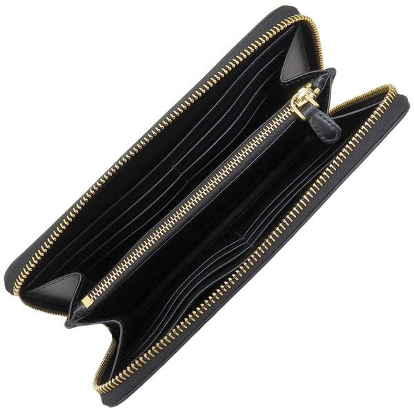 プラダ 財布 レディース 長財布 アウトレット レザー ブラック PORTAF.GRANDE LAMPO 1ML506 2CN0 F0002 NERO PRADA