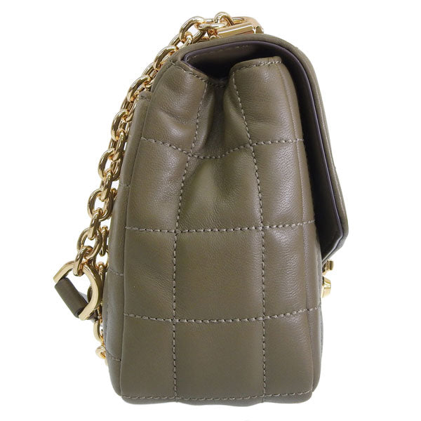 マイケルコース バッグ レディース ショルダーバッグ レザー カーキ SOHO LG CHAIN SHLDR 30F0G1SL3L-333 MICHAEL KORS