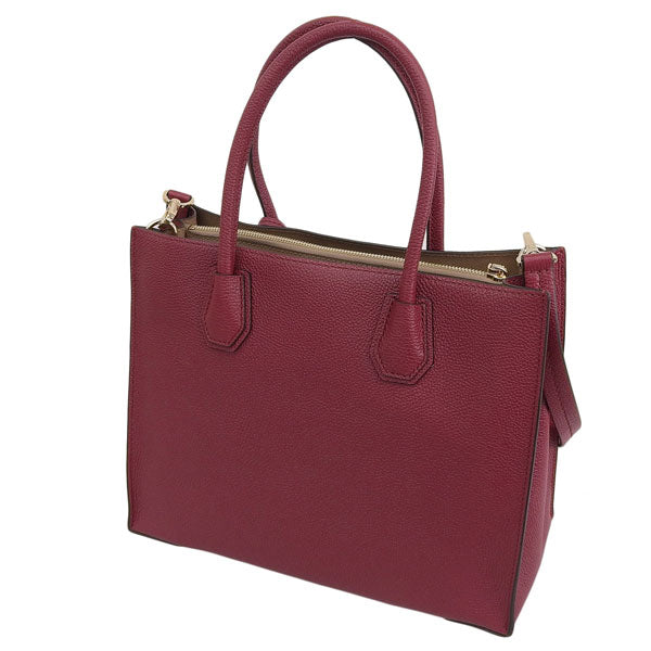 マイケルコース バッグ レディース トートバッグ レザー レッド MERCER KORS STUDIO LG CONV TOTE 30F6GM9T3L-666 MICHAEL KORS