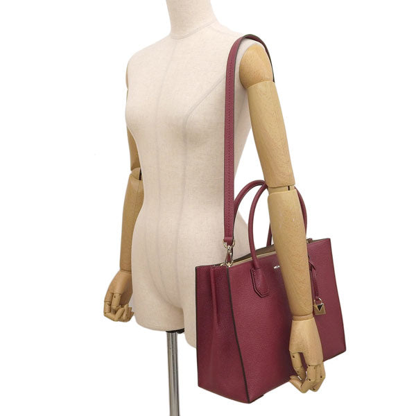 マイケルコース バッグ レディース トートバッグ レザー レッド MERCER KORS STUDIO LG CONV TOTE 30F6GM9T3L-666 MICHAEL KORS