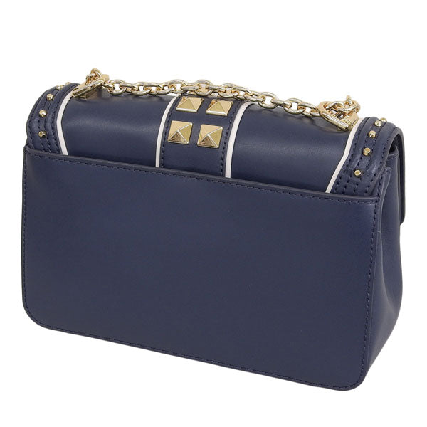 マイケルコース バッグ レディース ショルダーバッグ レザー ネイビー SOHO LG FRMEOUT CHN SHLDR 30S1G1SL7U-442 MICHAEL KORS