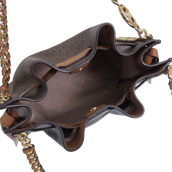 マイケルコース バッグ レディース トートバッグ ブラウン MINA LG CHAIN SHLDR TOTE 30S1G4ME3B-252 MICHAEL KORS