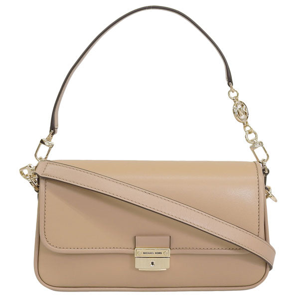 マイケルコース バッグ レディース ショルダーバッグ レザー ベージュ BRADSHAW SM CONV SHLDR 30S1L2BL1L-222 MICHAEL KORS