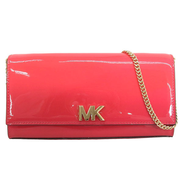 マイケルコース バッグ レディース 2WAY ショルダーバッグ クラッチバッグ レザー ピンク MOTT LG EW CLUTCH 30S8GOXC7A-564 MICHAEL KORS