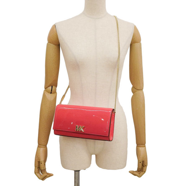 マイケルコース バッグ レディース 2WAY ショルダーバッグ クラッチバッグ レザー ピンク MOTT LG EW CLUTCH 30S8GOXC7A-564 MICHAEL KORS