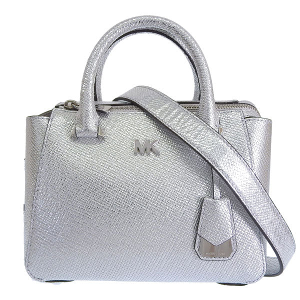 マイケルコース バッグ レディース ショルダーバッグ 2WAY ハンドバッグ レザー シルバー NOLITA MINI MESSENGER 30S8MY5M1K-040 MICHAEL KORS
