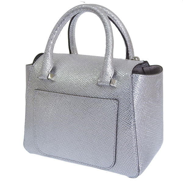 マイケルコース バッグ レディース ショルダーバッグ 2WAY ハンドバッグ レザー シルバー NOLITA MINI MESSENGER 30S8MY5M1K-040 MICHAEL KORS