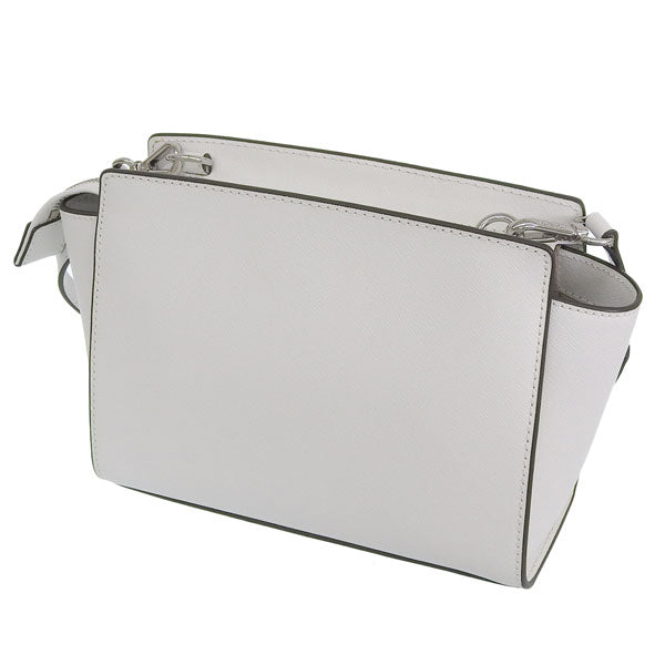 マイケルコース バッグ レディース ショルダーバッグ レザー ホワイト SELMA MD MESSENGER 30T3SLMM2L-085 MICHAEL KORS