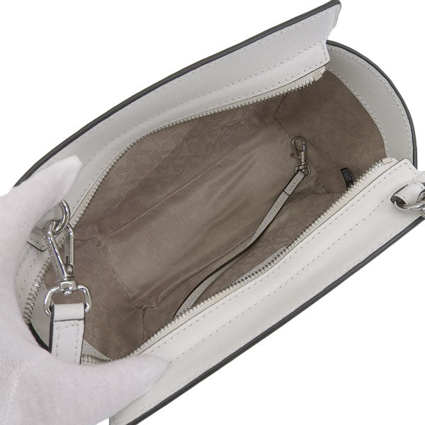 マイケルコース バッグ レディース ショルダーバッグ レザー ホワイト SELMA MD MESSENGER 30T3SLMM2L-085 MICHAEL KORS