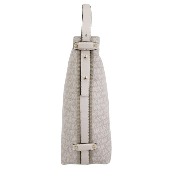 マイケルコース バッグ レディース ショルダーバッグ ジャガード クリームマルチ GRIFFIN LG TZ HOBO 30T8TN7H7J-959 MICHAEL KORS A4対応