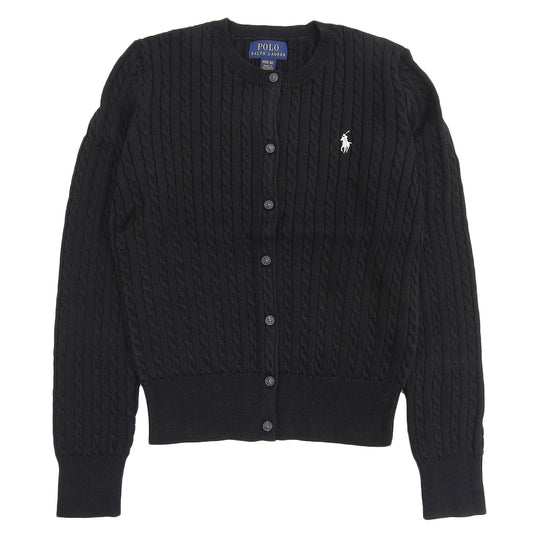 ラルフローレン 衣類 レディース カーディガン XL コットン ブラック CORE REPLEN 313543047005XLBK RALPH LAUREN