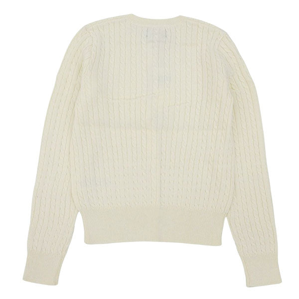 ラルフローレン 衣類 レディース カーディガン L コットン アイボリー CORE REPLEN 313543047012LWT RALPH LAUREN