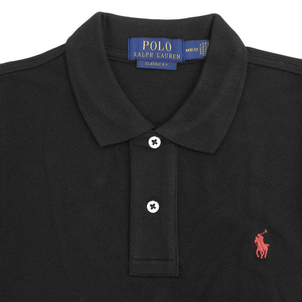 ラルフローレン 衣類 メンズ レディース 半袖 ポロシャツ L コットン ブラック CORE REPLEN 323603252001LBK RALPH LAUREN