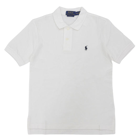 ラルフローレン 衣類 メンズ レディース 半袖 ポロシャツ L コットン ホワイト CORE REPLEN 323603252004LWT RALPH LAUREN