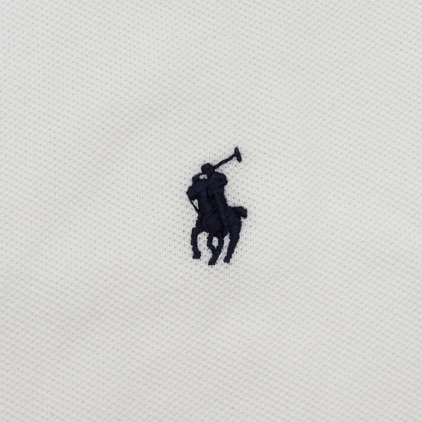 ラルフローレン 衣類 メンズ レディース 半袖 ポロシャツ XL コットン ホワイト CORE REPLEN 323603252004XLWT RALPH LAUREN