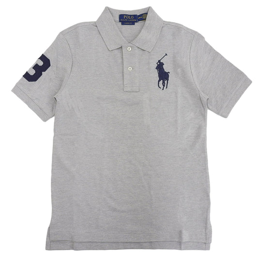 ラルフローレン 衣類 メンズ レディース 半袖 ポロシャツ L コットン グレー CORE REPLEN 323670257004LGY RALPH LAUREN