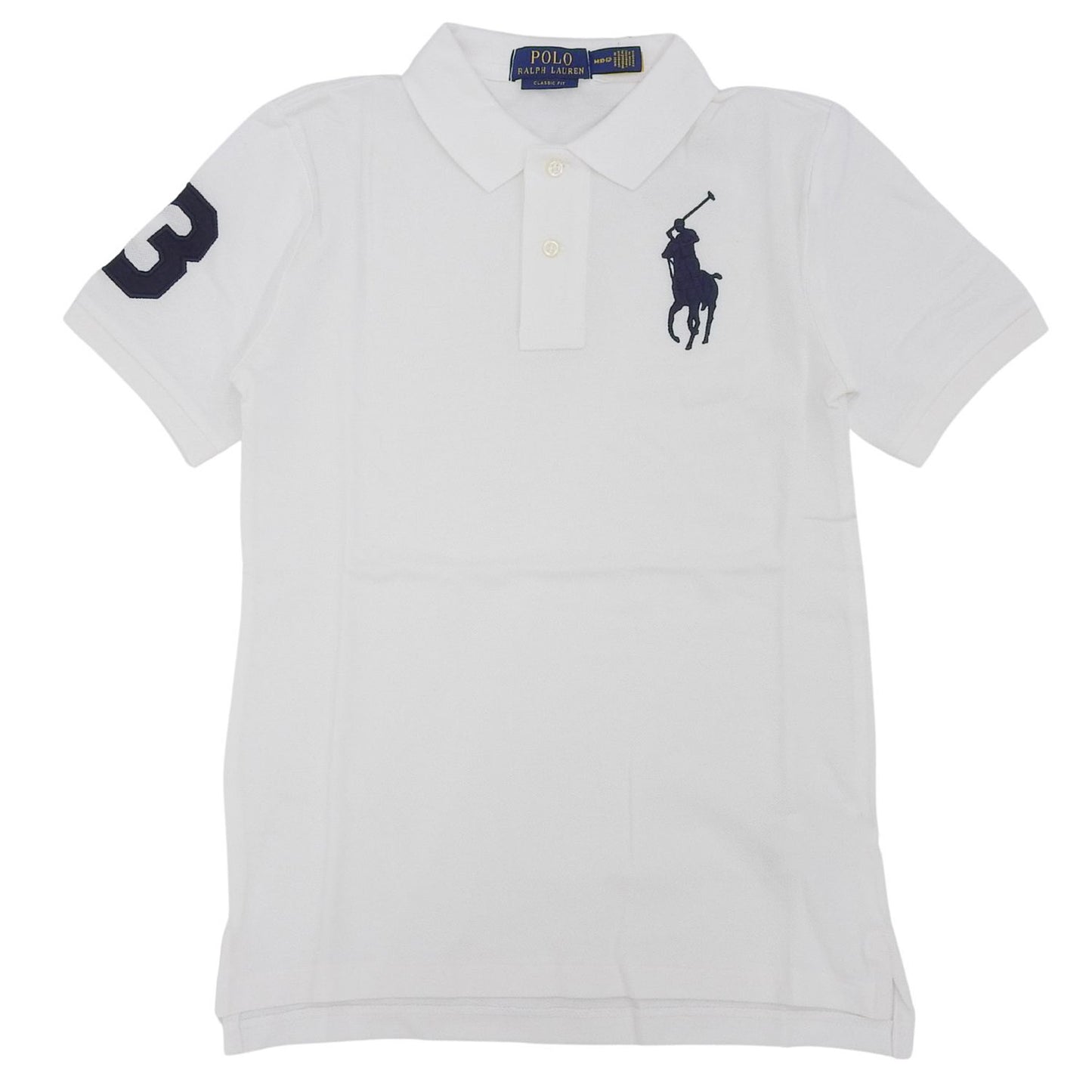 ラルフローレン 衣類 メンズ レディース 半袖 ポロシャツ M コットン ホワイト CORE REPLEN 323670257006MWT RALPH LAUREN