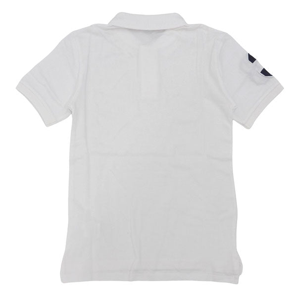 ラルフローレン 衣類 メンズ レディース 半袖 ポロシャツ M コットン ホワイト CORE REPLEN 323670257006MWT RALPH LAUREN